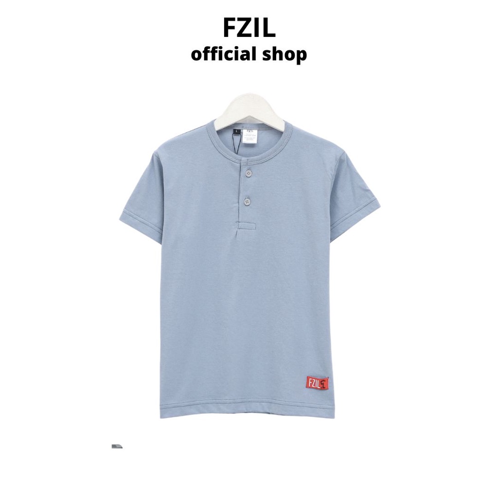 FZIL Kaos Kancing Anak Laki-Laki 1-10 Tahun Dusty Blue