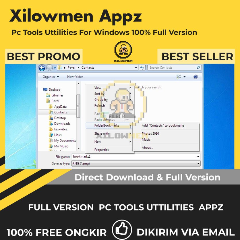 [Full Version] FolderBookmarks Pro PC Tools Software Utilities Lifetime Win OS