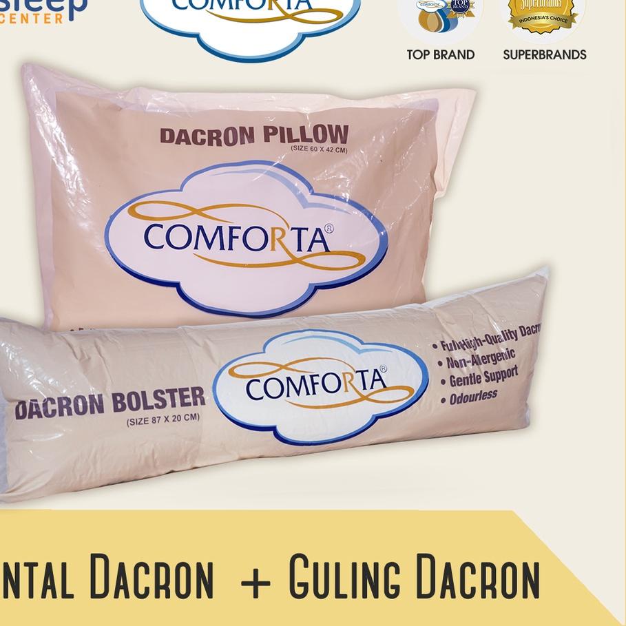➴ Sleep Center Bantal dan Guling Comforta Dacron ➪
