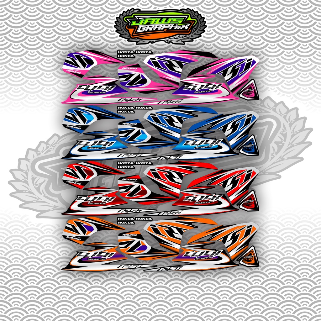 STRIPING CLICK 125i striping vario 125i (2) / STICKER CLICK 125i sticker vario 125i