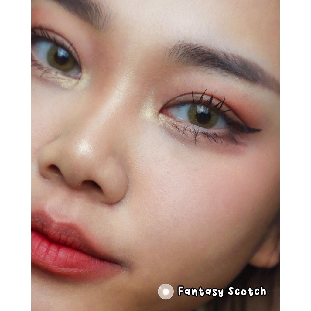 FANTASY SOFTLENS SCOTCH BROWN COLOR