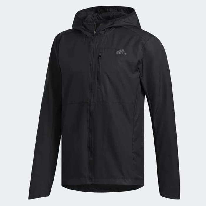 Jata Sale Original Jaket Lari Adidas Own The Run Hooded Wind Jacket Fl6964