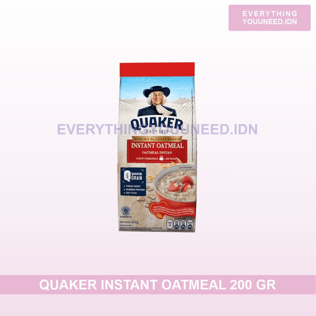 

Quaker Instant Oatmeal 200 Gr