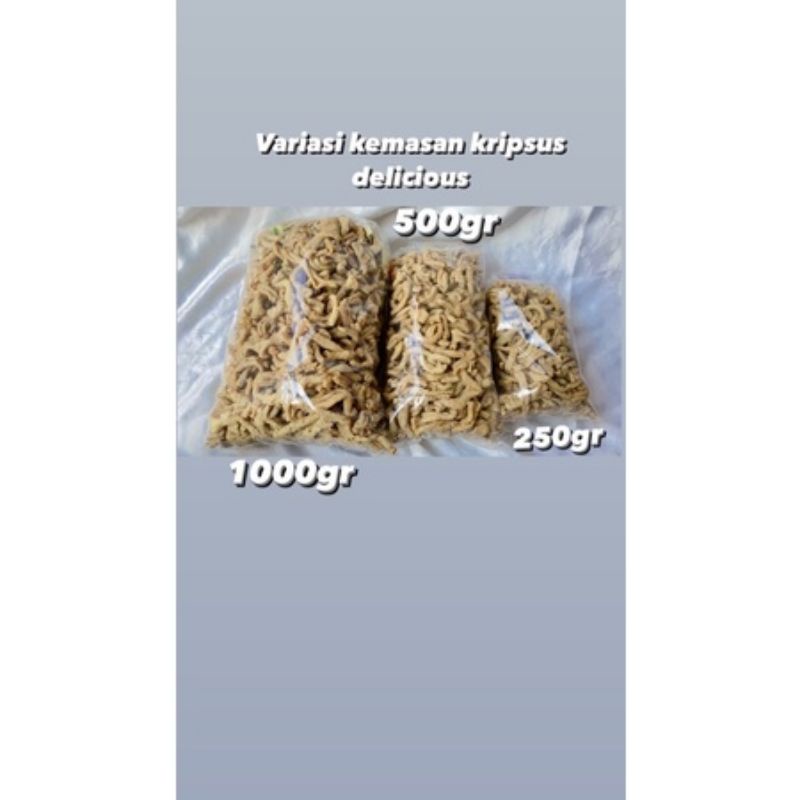 

USUS AYAM KRIPSI HOMEMADE 250gr