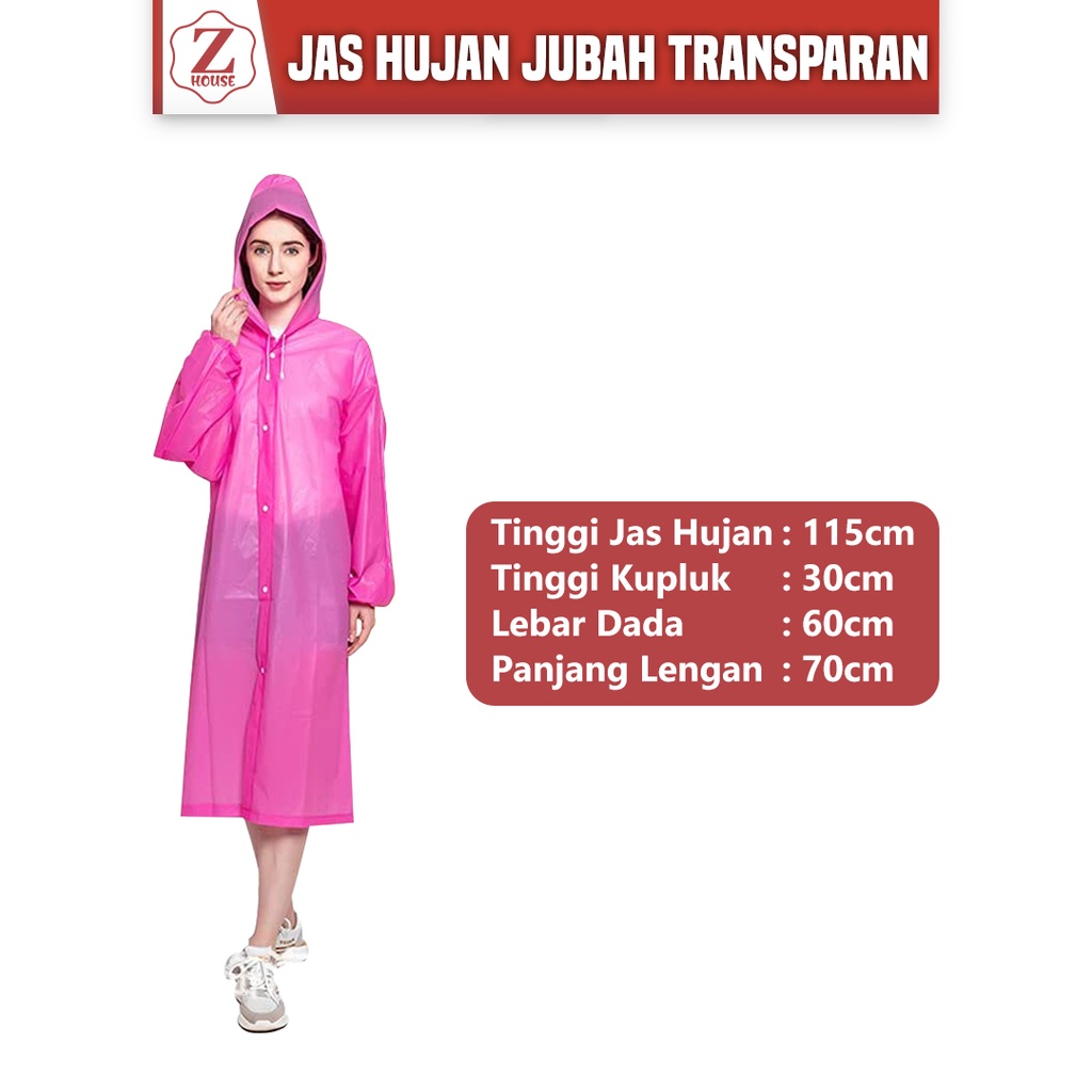 JAS HUJAN RAINCOAT PRIA DAN WANITA DEWASA TEBAL KEREN / MANTEL HUJAN JAS HUJAN TAHAN AIR DAPAT DIGUNAKAN KEMBALI Satu Keluarga Jas Hujan Terusan Mantel Hujan Anak Dan Dewasa Semi Transparan Polos Bahan EVA RAINCOAT Berkualitas