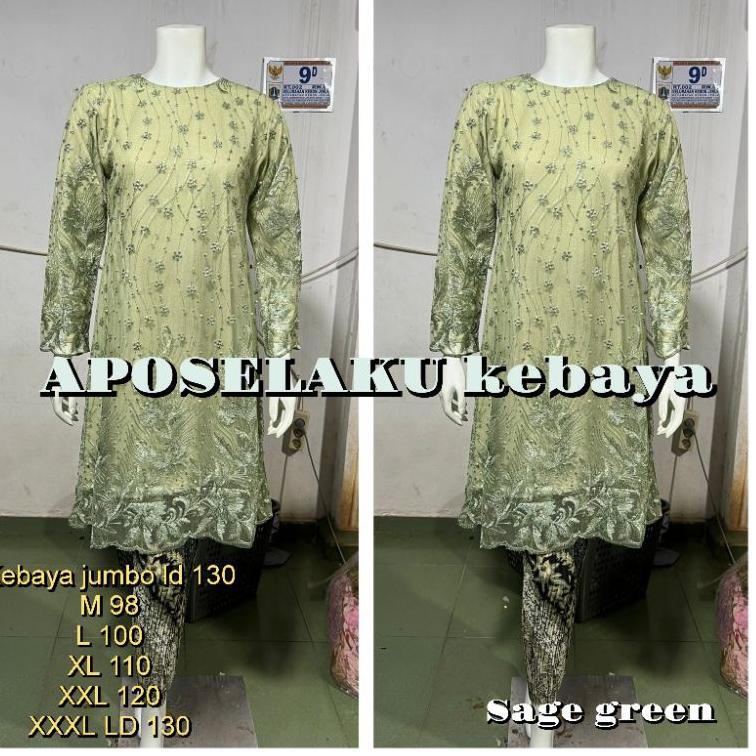 Terbaik kebaya _stelan tile jumbo -stelan kebaya brokat tile_kebaya tulle_kebaya modern 