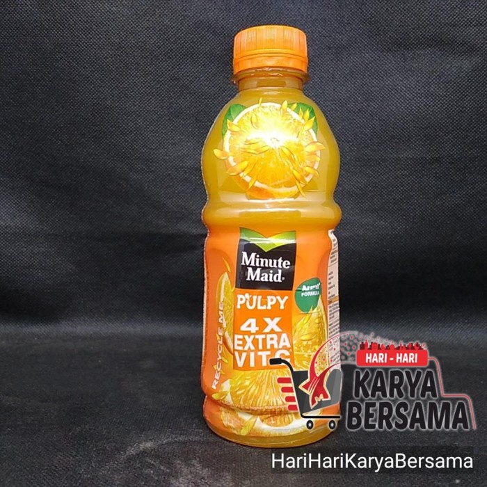 

MINUMAN MINUTE MAID PULPY ORANGE BOTOL 300ML