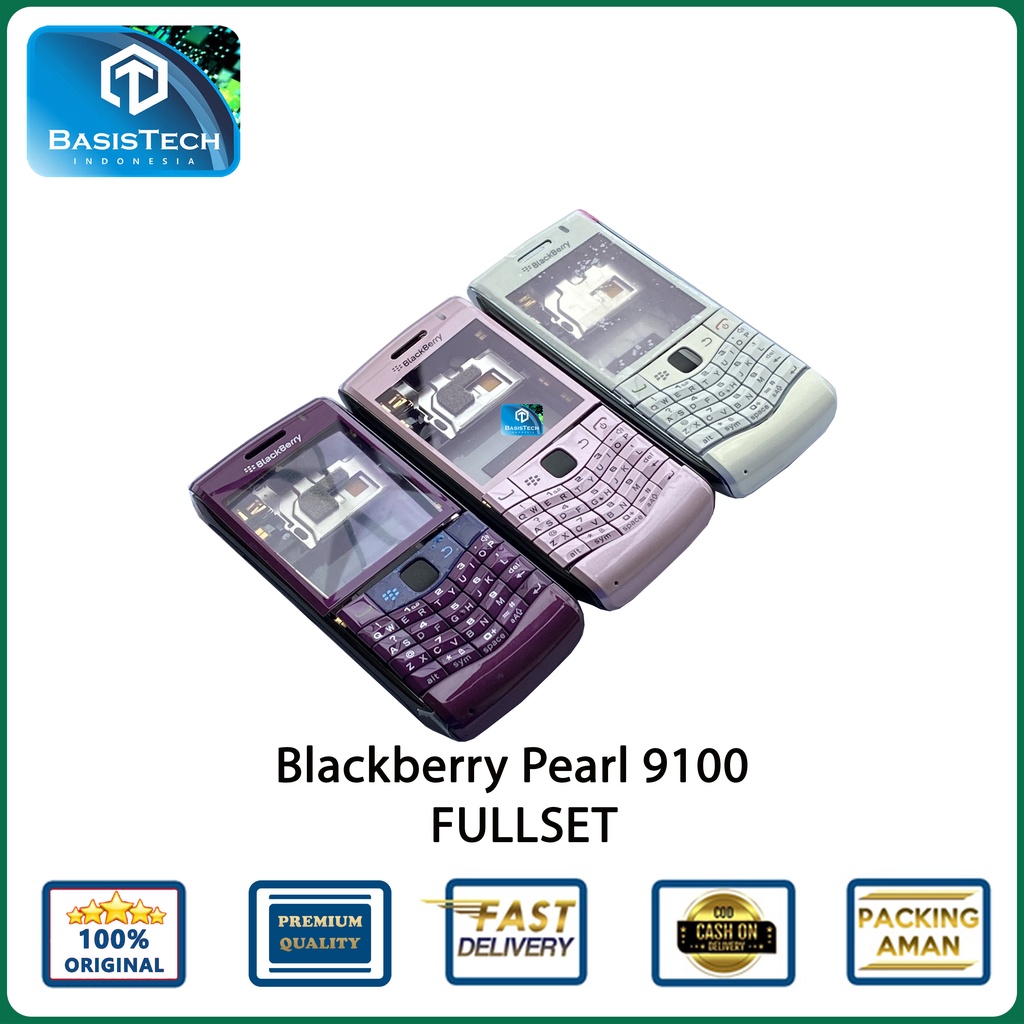 HOUSING CASING BLACKBERRY BB PEARL 9100 FULLSET ORIGINAL QUALITY