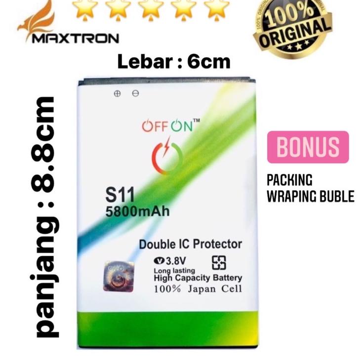Update Baru  Maxtron S11 / S9 / S Double Power Offon Maxtron Batre S11 S