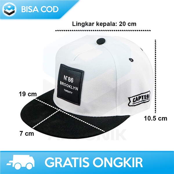 TOPI DISTRO HIPHOP STYLE ORIGINAL RHODEY TOPI GAUL BROOKLYN TWENTY N86