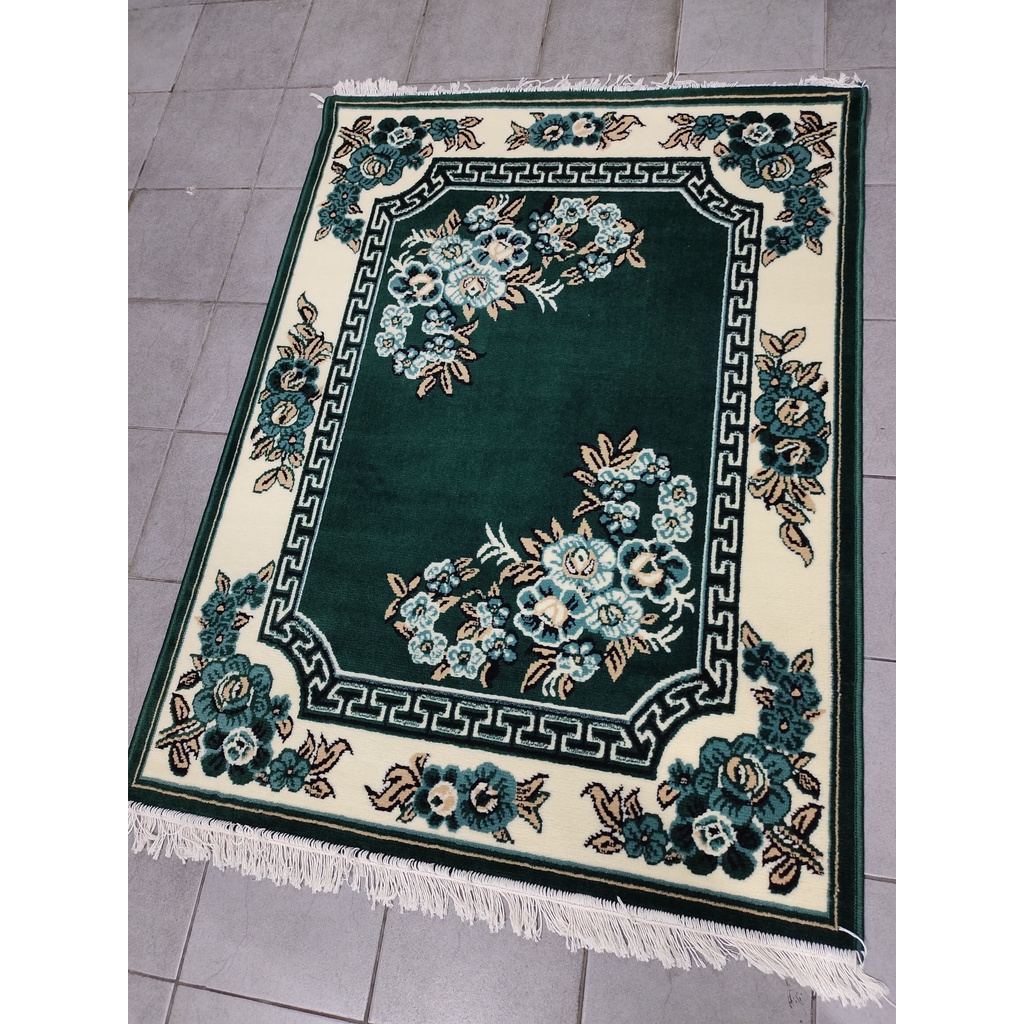 Karpet Almaya 115x155 Permadani Lokal 0123 Green