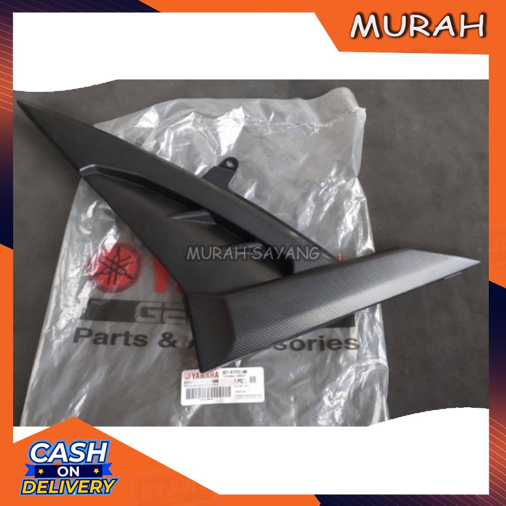 COD Coverside Body samping tutup Box Accu aki KIRI bawah tangki YAMAHA Vixion lama Old ORIGINAL 3C1-