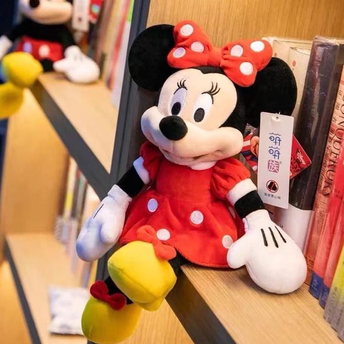 ◙ Boneka Miki Mini / Boneka Mickey Mouse Minnie Mouse Ukuran Kecil S 30cm Termurah ●