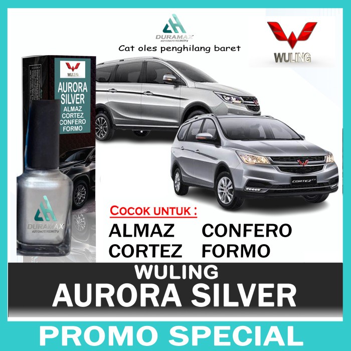 CAT OLES AURORA SILVER WULING ALMAZ CONFERO CORTEZ FORMO SILVER KE ABU - FORMO