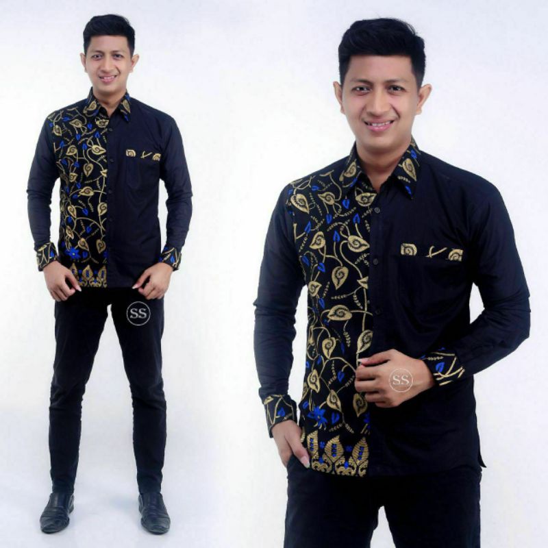 Baju Koko Pria Bordir Syubbanul Muslimin Koko Azzahir Koko Kurta Lengan Panjang