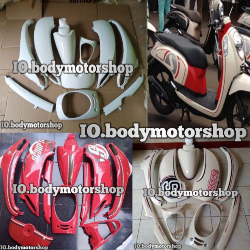 full body halus Honda Scoopy fi 2013 2014 2015 2016