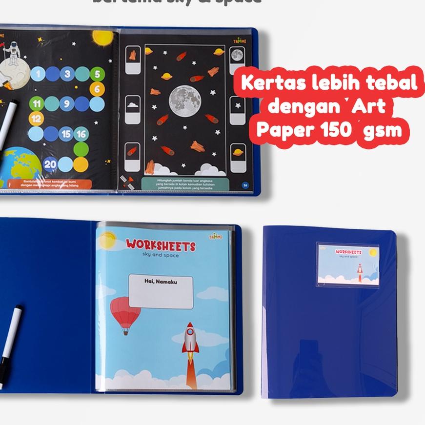 ◘ Worksheet Anak/Wipe and Clean Worksheet/Worksheet Preschool/Worksheet TK/Worksheet Paud ❅