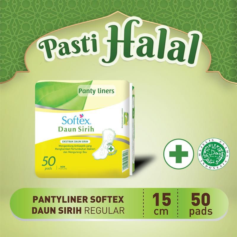 SOFTEX Daun Sirih Pembalut Wanita | Panty Liner