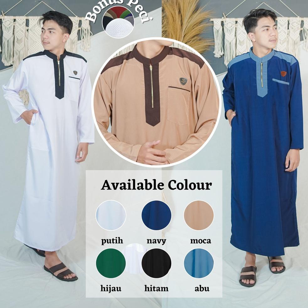 NEW STOCK AL-MAHDI / JUBAH pria dewasa Dan remaja terlaris Lengan panjang /gamis pria S M L XL XXL X