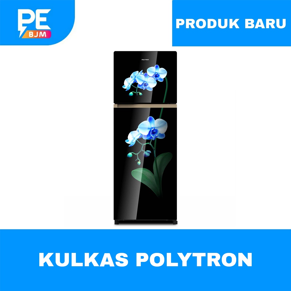 KULKAS POLYTRON 2 PINTU 260 LITER PRW-29MOB / PRW-29MOW GARANSI RESMI