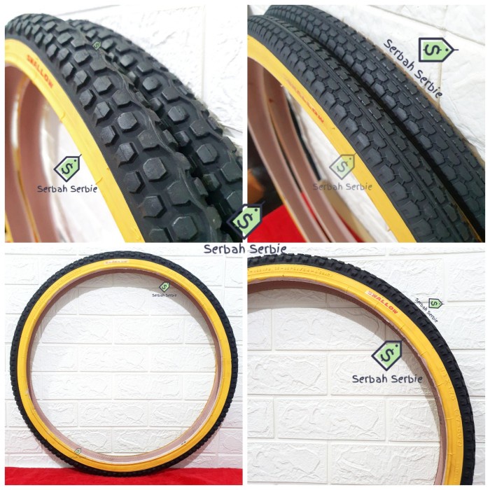 Ban Ban Luar Sepeda 24X1.75 Swallow 24 X 175 1.75 24X175 Mtb Mini Deli