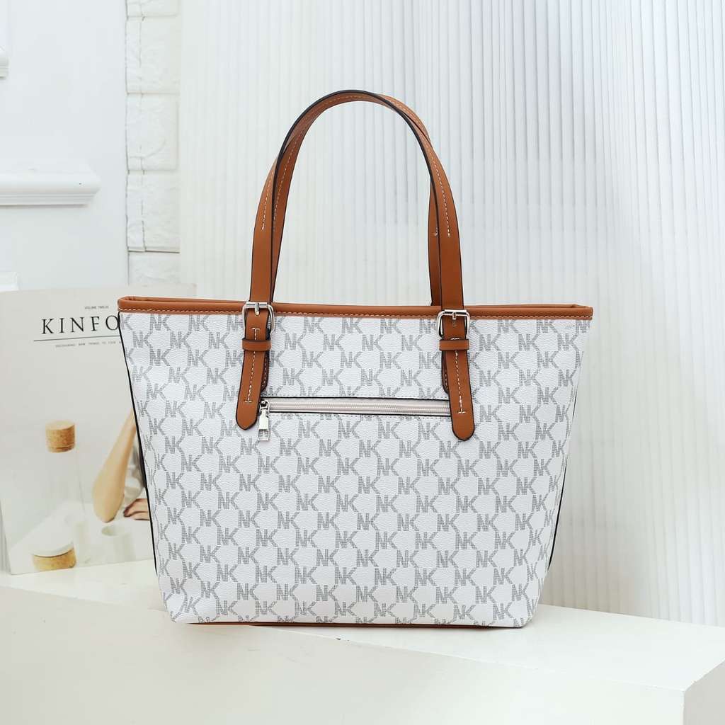 Totebag Kuliah - Totebag Kerja - Totebag Wanita - Tas bahu wanita  NK MONOGRAM import Fashionbags #221