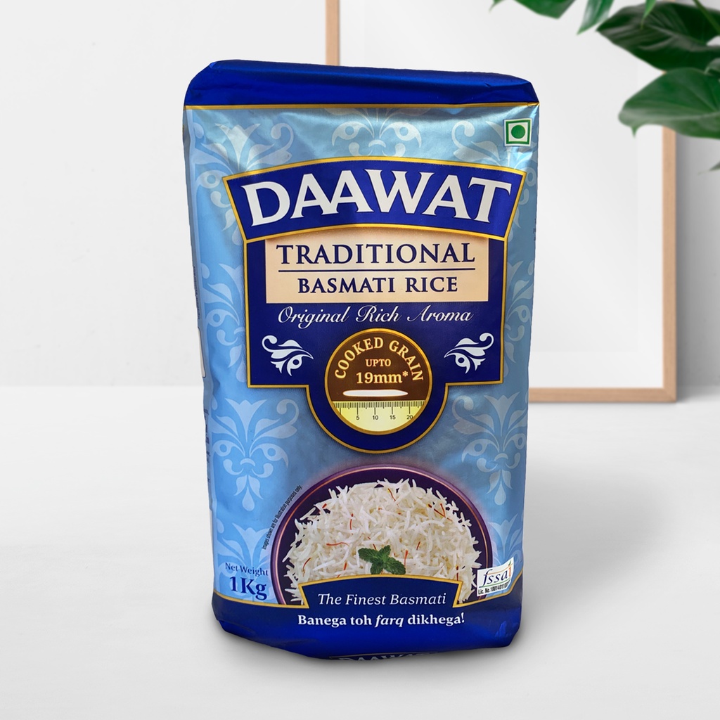 

Beras Basmati Daawat Traditional 1 Kg