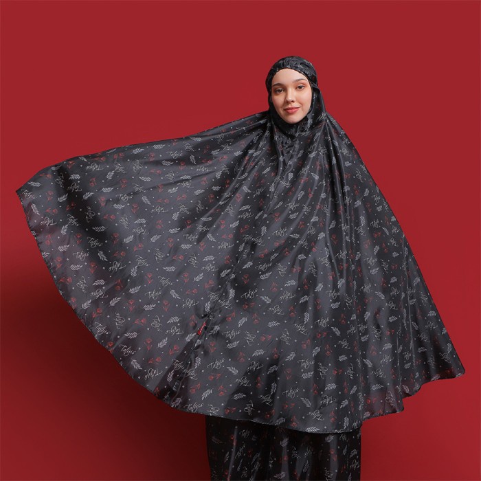 TATUIS MUKENA TIARA 514 BLACK TRAVELLING DEWASA REGULER YOUNG SERIES