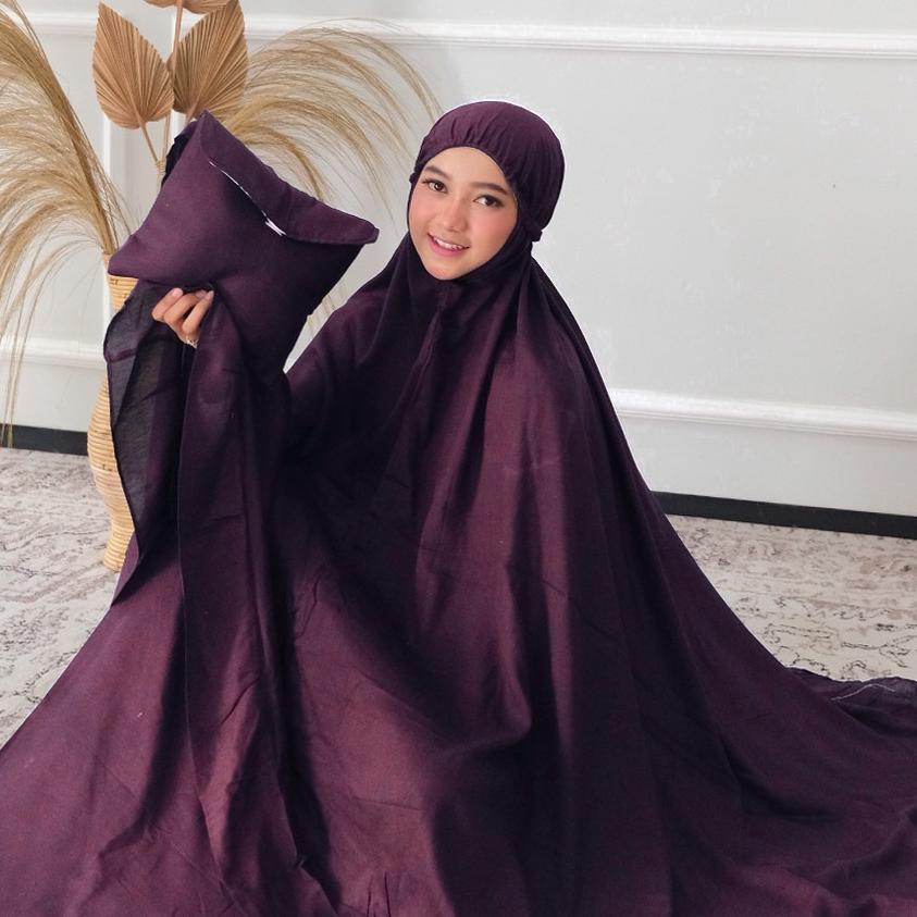 MURAH MERIAH MUKENA JUMBO RAYON PREMIUM / MUKENA DEWASA RAYON POLOS SALWA / MUKENA JUMBO RAYA POLOS 