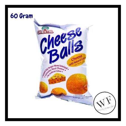 

Oriental Cheese Balls mini pack / chiki balls oriental pack kecil 60gr