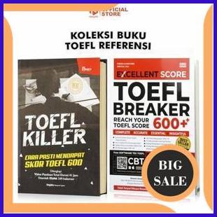 perkakas Buku Bahasa Inggris Toefl Killer Cara Pasti Mendapatkan Skor 600 Bonus Ebook dan