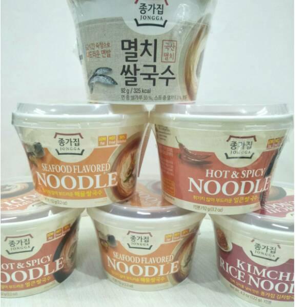 

[KODE B4097] Jongga Rice Noodles Instant Product of Korea