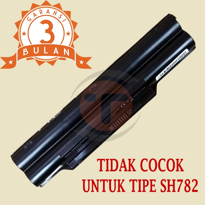 Baterai Fujitsu S7111 SH572 SH760 SH761 SH762 SH771 SH772 SH782 SH792 OEM - Black