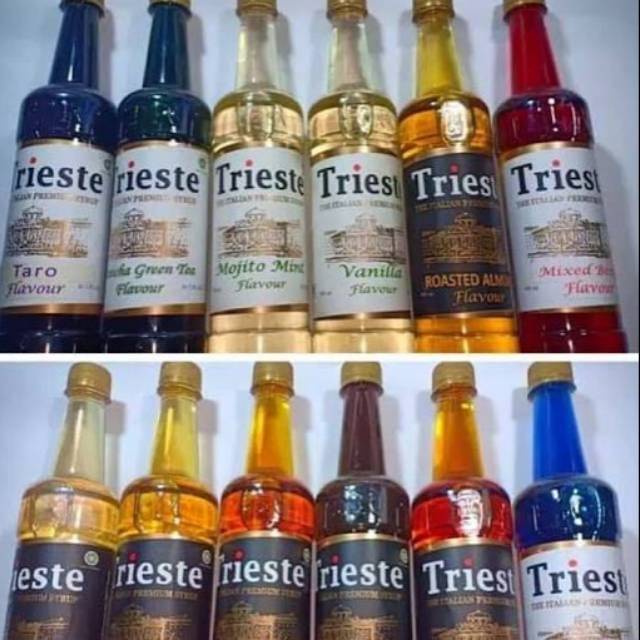 

✨NEW✨ -Trieste Syrup Aneka Rasa 650ml- 1.1.23