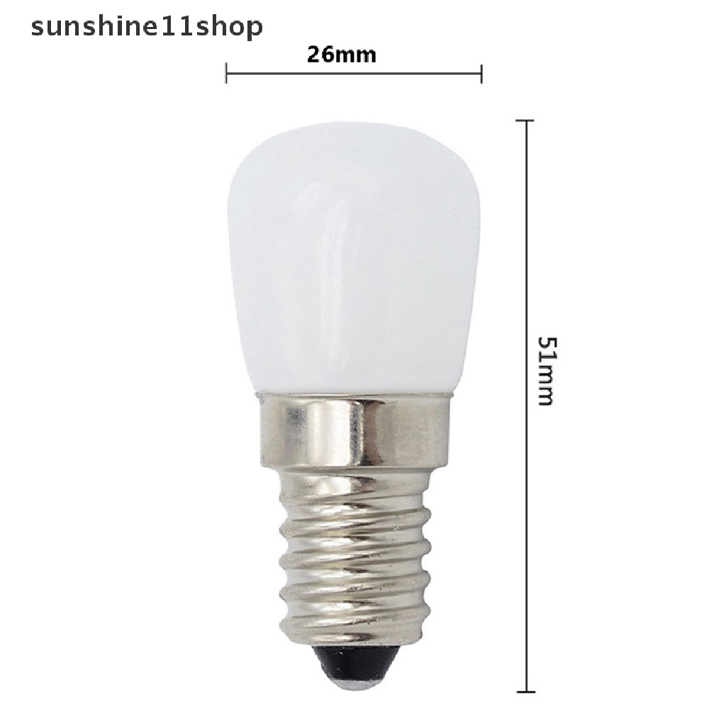 Sho E14 Bohlam LED 3W AC 220V Lampu LED Bohlam Mini Untuk Kulkas Lampu Gantung Kristal N