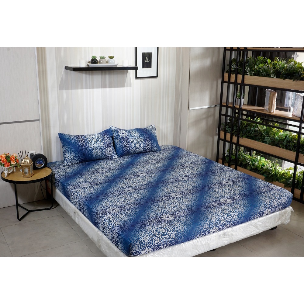 Idola Style Veronica Sprei 100 / 120 Micro Print Tinggi 20 cm MP-8054