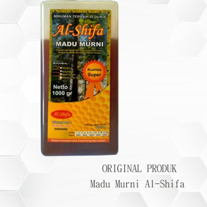 

HOT Product Madu Murni Al Shifa Lokal 1kg/ L Madu Muri Asli Pilihan Kualitas Terbaik 100% Produk Original !