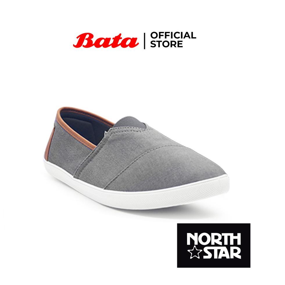 RECOMENDED North Star Sepatu Pria Slip On Nebraska Grey - 8892025