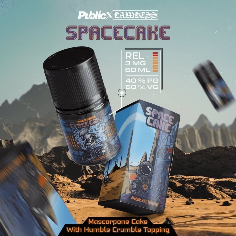 LIQUID SPACE CAKE MASCARPONE 60ML