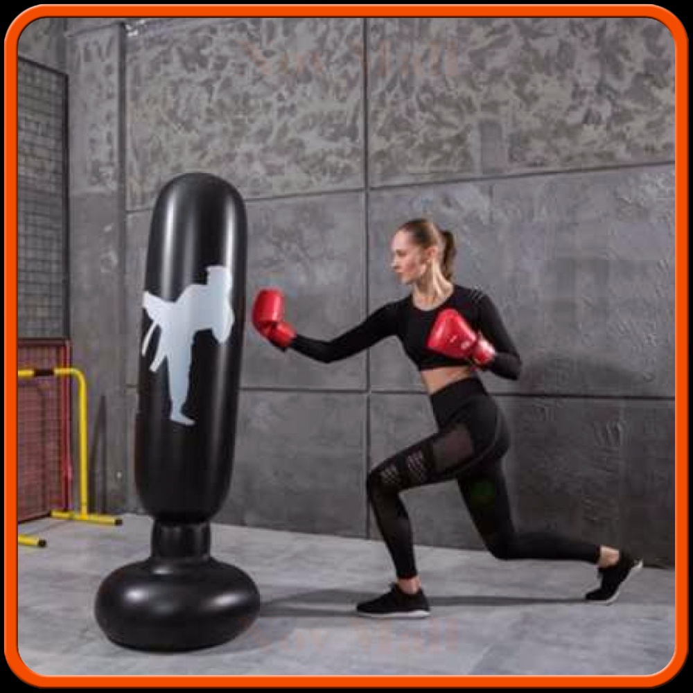 Samsak Tinju Pompa Inflatable Boxing Training Target 160CM -SP503