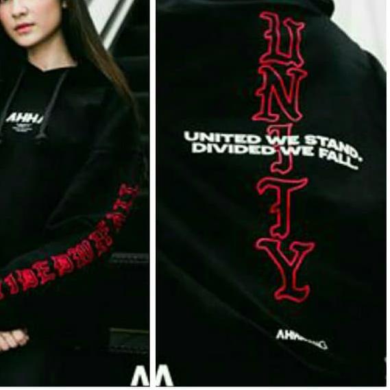 ☚ JAKET PRIA AHHA UNITY HITAM MURAH ▼