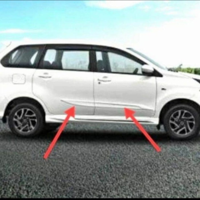 list body samping avanza 2018-2020 original harga satu set