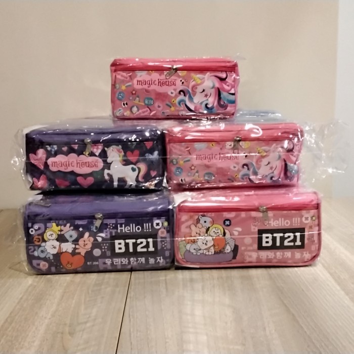 

Ready...Ready...Ready...] Pencil case resleting magic house BTs