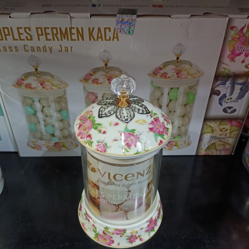 Toples permen kaca GA301 Vicenza