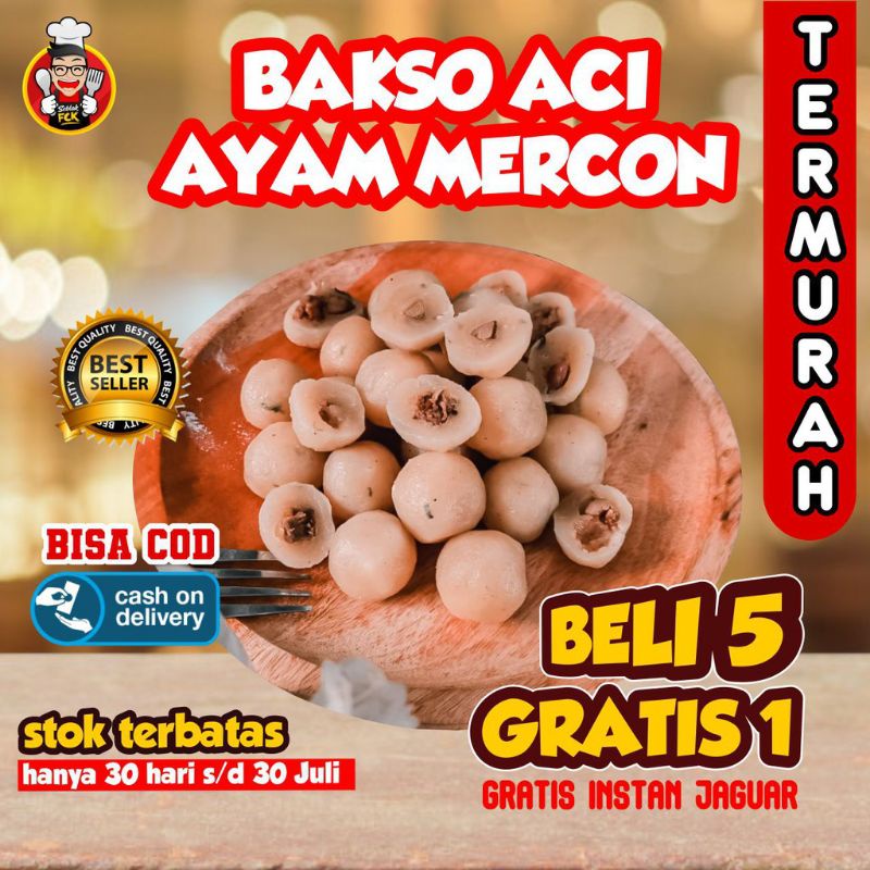 

baso aci ayam mercon