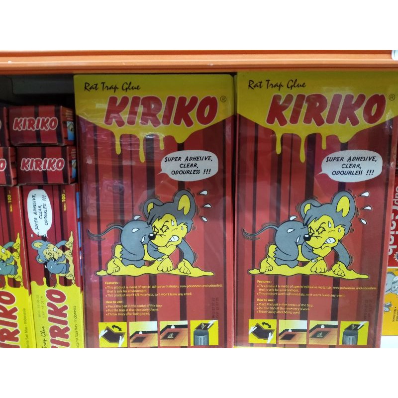 KIRIKO RAT TRAP GLUE PERANGKAP TIKUS