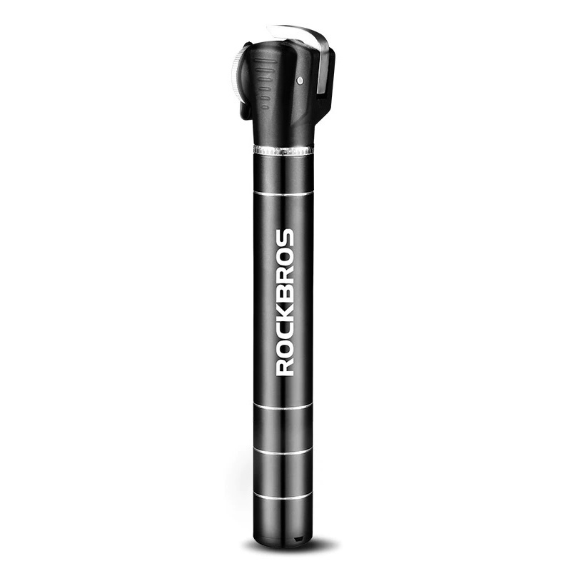 329 ROCKBROS JG-1040BBK Mini Bike Pump - Pompa Sepeda Mini 100 Psi