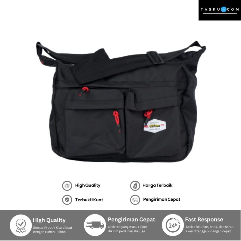 Tas Selempang Bahu Besar Tas Pria Slingbag Shoulderbag stylish