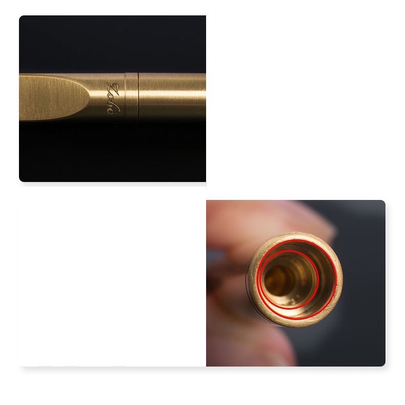 IMPOR ZOBO ZB363 PIPA FILTER SARINGAN ASAP DENGAN REFILL SEKALI PAKAI BAHAN TEMBAGA UNTUK 8MM DAN 6MM