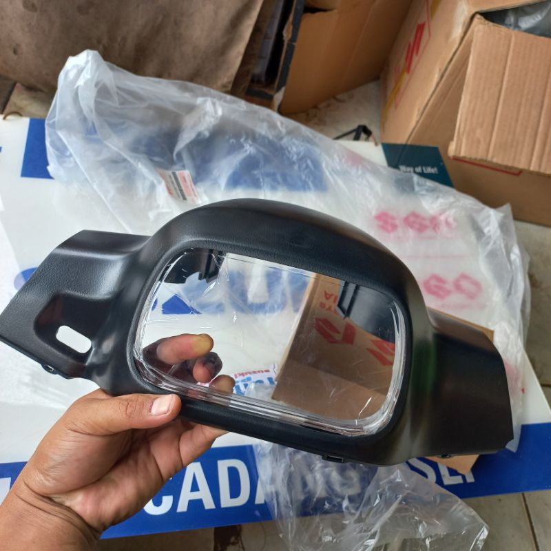 batok kepala belakang + mika speedo suzuki satria 120 hiu lscm